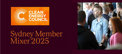 Sydney Clean Energy Council Member Mixer 2025