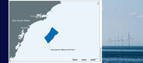 Feasibility license granted for Novocastrian offshore wind project